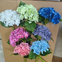 Bunga Hydrangea Real Touch K-0176 dengan Batang Berlapis & Titik Hitam Premium untuk Dekorasi Pernikahan Tema Hutan