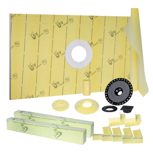 Kit de Plato de Ducha de EPS para Cuarto de Baño, Similar a los Sistemas <span class=keywords><strong>Schluter</strong></span> Kerdi, con Drenaje Central de 60x36 Pulgadas, con Certificación CUPC - Product Image 2