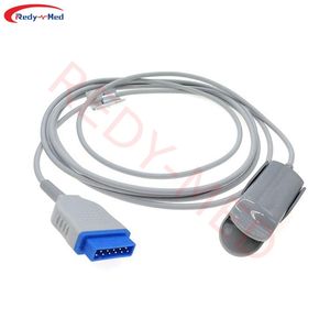Herbruikbare Volwassen Vingerclip Spo2 Sensor Sonde Compatibel Voor <span class=keywords><strong>Ge</strong></span> <span class=keywords><strong>Ohmeda</strong></span> - Product Image 3