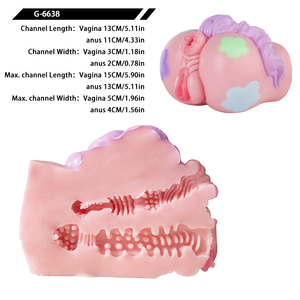 Masturbador Masculino GEEBA con Diseño de Caballo Colorido, Vagina de Silicona, Ano, Coño Gordo, Onahole, Vagina Texturizada para Hombres, Juguetes Sexuales - Product Image 3