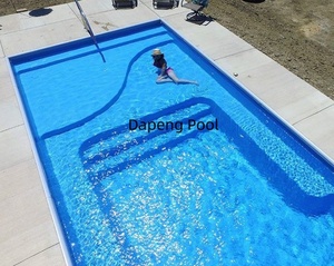 <span class=keywords><strong>Piscine</strong></span> familiale privée en <span class=keywords><strong>fibre</strong></span> <span class=keywords><strong>de</strong></span> <span class=keywords><strong>verre</strong></span> avec <span class=keywords><strong>escalier</strong></span> pour spa, utilisation par les enfants, construction durable - Product Image 4