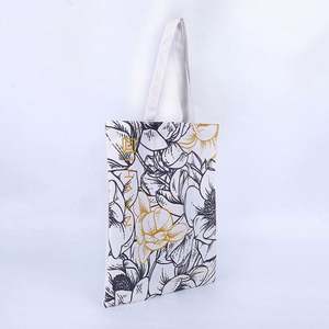 Sac de courses en toile de coton, coton naturel, sacs de courses lavables - Product Image 4