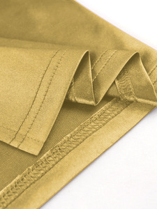 Robes décontractées à col rond et fente latérale pour femmes, robes de soirée élégantes de grande taille, couleur unie, grande taille, avec fente - Product Image 5