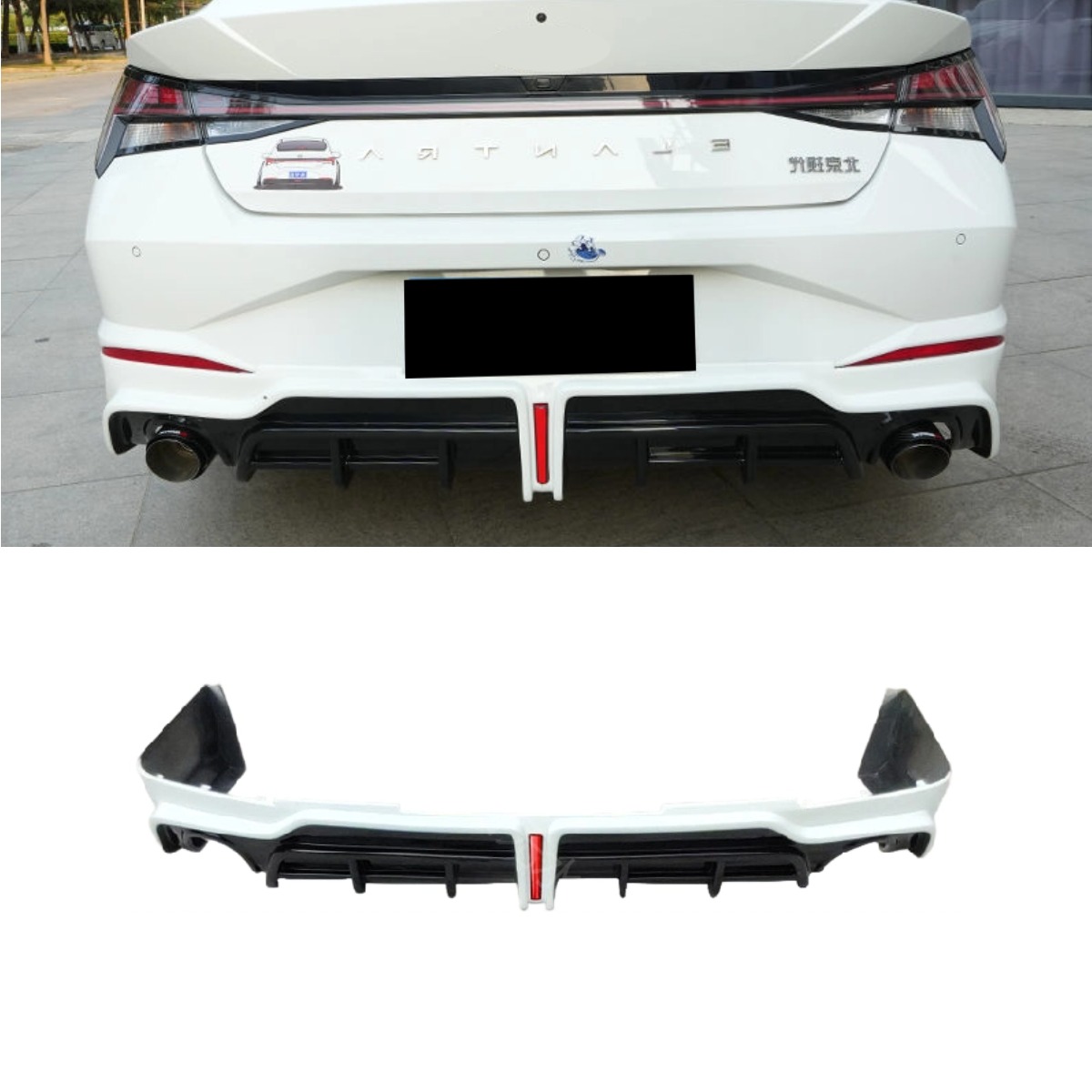 Alerón trasero del maletero