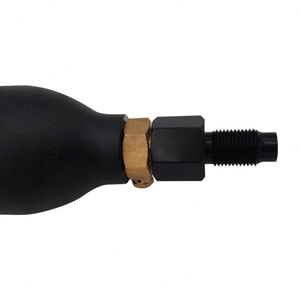 Adaptateur HPA pour outil pneumatique CO2 M16x1.5 G1/2-14 0.825"-14NGO pour réservoir 44g, en alliage d'aluminium noir avec joint en polyuréthane, cartouche OEM personnalisée - Product Image 5