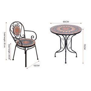 Ensemble de meubles de jardin pour patio, table et chaises de jardin, canapé moderne - Product Image 4