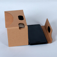 Lunettes VR en carton 3D VR avec boîte de réalité virtuelle personnalisée avec logo casque VR pour Smartphone Android et IOS