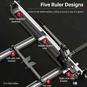 Cortador de Azulejos Profesional Tipo Herramienta, Herramienta Manual, Cortador de Azulejos de Cerámica y Porcelana, Mármol - Product Image 3