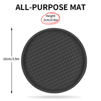 Sous-verres en silicone antidérapants, anti-adhésifs, isolants thermiquement et écologiques, personnalisables, très demandés pour la maison, la cuisine, les tasses à café et à thé