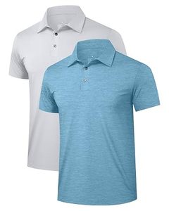T-shirt de golf décontracté pour homme, séchage rapide, anti-transpiration, respirant, manches courtes, lot de 4/5 - Product Image 6