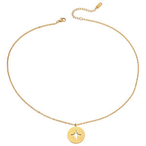 Collier Pendentif Calligraphie Arabe Musulmane Ramadan en Acier Inoxydable, Bijou de Mode, Vente en Gros, Cadeau Aïd - Product Image 6