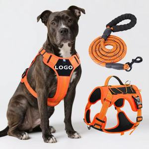 Arnés Ajustable de Mayor Venta para Mascotas al Aire Libre Chaleco Reflectante Grueso de Fácil Control y Cinturón Reforzado para Perros Medianos Pequeños y Grandes - Product Image 1