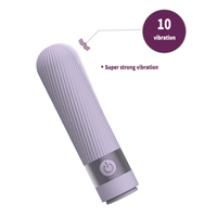 GINYA Design weiblich niedlich Minibulle-Vibrator superstarker Vibrations-Stimulator für Damen Klitoris-Stimulation Paar Sexspielzeug