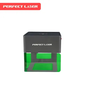 Perfect Laser 3w Mini Small Desktop Handheld Mental Plastics Paper Glass Leather Bamboo Engraving and Cutting Machine