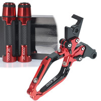 Leviers de frein et d'embrayage Z1000, pièces de moto, poignées, embouts de guidon avec logo laser, vente en gros au prix d'usine
