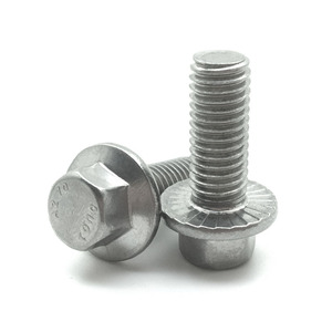 NOMOSION Hex <b>Flange</b> <b>Bolt</b> M8 20mm Stainless Steel Class 8.8 With Washer For Machinery - Product Image 4