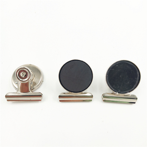 Personnalisé Argent Réfrigérateur Magnétique Papier Bouledogue Clips Titulaire - Product Image 2