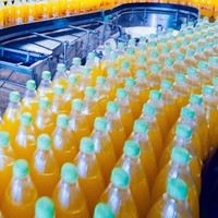 Nfc Sinaasappelsap Productielijn Machines Plc Component Fruit Verwerkingsmachine Voor Pulp Extractie