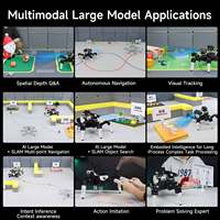 Robot Hexápodo Biónico Muto RS AI de 18 DOF con 18 Servos de Bus Serie de 35KG Basado en ROS2 para Raspberry Pi 5