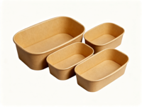 Welkom bij het personaliseren van 18OZ 24OZ 32OZ 64OZ plastic fruit- en groentebakjes, RPET wegwerp saladekommen