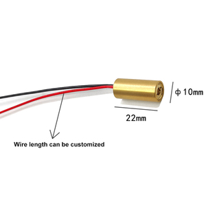 Nouveau module de diode laser rouge à point de positionnement industriel 5mw 635nm 10X22mm module de diode laser industrielle à mise au point interne 10X22mm - Product Image 2