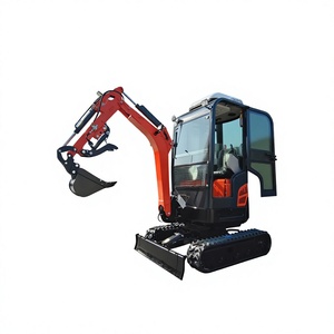 Mini-excavatrice sur chenilles compacte de 1,8 tonne avec godet de 0,04 m³ pour moteur diesel, pompe <span class=keywords><strong>Bosch</strong></span> Rexroth, boîte de vitesses, garantie 1 an pour travaux en espace restreint - Product Image 1