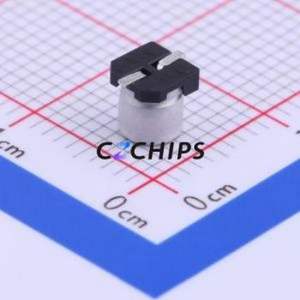 Condensateur électrolytique en aluminium SMD VSS100M1CTR-0404, SMD, D4xL4.5mm 10uF 20% 16V 4mm - Product Image 2