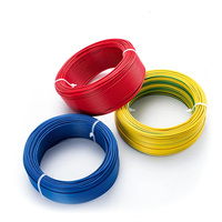 Cable de Construcción THW con Estructura Trenzada, Temperatura de Trabajo 75°C, Cable Eléctrico de Uso General, 600V, Retardante de Llama VW-1