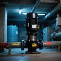 Pompe submersible industrielle haute pression pour eaux usées, série WQ, en acier inoxydable, pour station de gestion des eaux usées