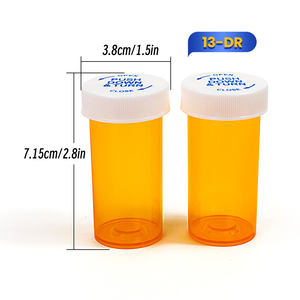 Envase de Plástico para Medicamentos con Impresión de Logotipo Personalizado, Frascos Médicos con Tapa Reversible - Product Image 2