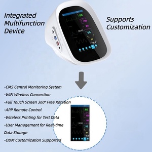 USMILEPET Moniteur vétérinaire portable entièrement capacitif nouvellement amélioré, stabilité accrue, moniteur de pression artérielle pour animaux de compagnie - Product Image 6