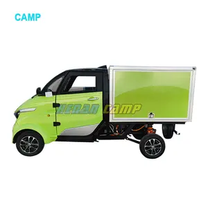 Easy to go out safely and loadable cheap Chinese eec l7e small electric utility car cargo mini vans