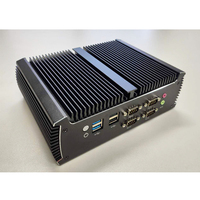 PC Industrial Integrado en Caja, Intel J1900, Sin Ventilador, Aleación de Aluminio, Puertos Seriales, LAN Dual, WiFi, Almacenamiento SSD, Windows 11, 1 Año de Garantía