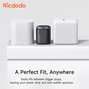 Cargador Rápido GaN Mcdodo 102 de 45W con Doble USB-C y Enchufe Estadounidense, Ultra Delgado y Portátil, Certificado por la FCC para MacBook, <span class=keywords><strong>iPhone</strong></span> y Samsung - Product Image 2