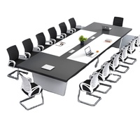 Mobilier de bureau 20 personnes Table de conférence exécutive chaise bureau bureau table de bureau commercial