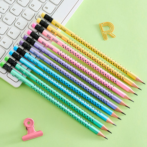 Cadeaux personnalisés avec logo OEM, crayons scintillants <span class=keywords><strong>de</strong></span> Noël, rentrée scolaire, 7 pouces, crayons scintillants en vrac promotionnels - Product Image 4