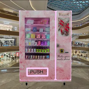 Best Selling Coin Operated Smart Touch Control Large Capacity Intelligent Commercial Make Up Beauty Vending Machine