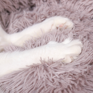 Cuscino per animali domestici all'ingrosso cuccia per cani warm pet <span class=keywords><strong>cat</strong></span> bed round cats bed luxury dog bed - Product Image 2