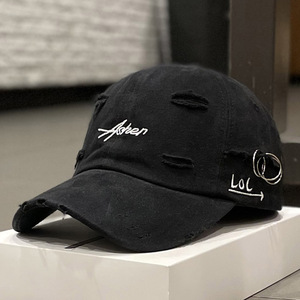 Gorra de Béisbol Deportiva Ajustada, Estilo Retro Vintage, Lavada, con Logotipo Personalizado al por Mayor, 100% Algodón, de Perfil Bajo - Product Image 5