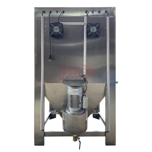 Máy phun cát ướt làm sạch các bộ phận như đầu xi lanh động cơ hơi nổ Tủ phun ướt - Product Image 6