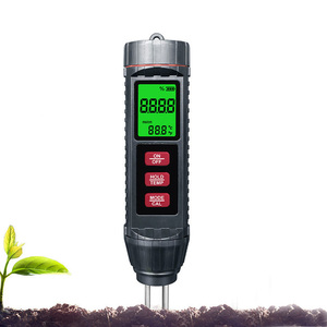 Medidor de Suelo Digital con Pantalla, Sonda de Prueba de Temperatura y CE, Precio de Fábrica, Medidor de CE de Suelo Portátil - Product Image 1