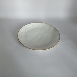 <span class=keywords><strong>Vaisselle</strong></span> en céramique écologique D27.5cm Blanc Ventoux, motifs paysagers portables, MOQ 10 pièces, <span class=keywords><strong>Vaisselle</strong></span> en grès réactif - Product Image 3