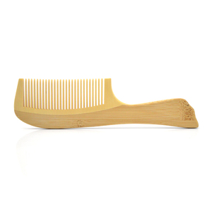 Peine de bambú ancho de madera grande biodegradable Natural ecológico de alta calidad, variedad de peines para el cabello para uso en el Salón del hogar - Product Image 2