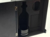 Boîte cadeau en bois laqué de luxe pour vin et spiritueux, design personnalisé, édition limitée, boîte de collection de whisky et de vin en bois