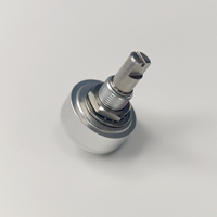 Cooka-potenciómetro rotativo de 22mm, 3 pines, larga duración, potenciómetro de precisión de alta calidad