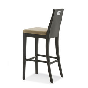 Phong Cách Thiết Kế Hiện Đại Rắn Gỗ Sồi Chân Thanh Truy Cập Cao Chỗ Ngồi Nhà Hàng Vải Màu Be Ghế Với Cánh Tay BC-012 - Product Image 2