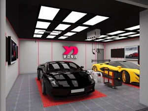 Bois intelligent suspendu en bois nid d'abeille plafond hexagone halo led lumières - Product Image 3