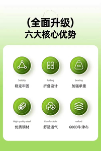 Wholesale Modern Outdoor Lounge Folding Chair Portable Camping Chair Oxford Cloth Fishing Chair for Outdoor Picnic <b>BBQ</b> - Product Image 2