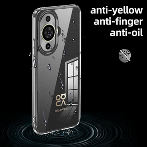 TPU PC hybride téléphone portable <span class=keywords><strong>coque</strong></span> givrée <span class=keywords><strong>coque</strong></span> arrière antichoc mat pour Huawei Nova 11 Pro Mate 50 Pro - Product Image 3