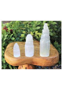 หินซีลีไนต์แท่งคุณภาพสูง, คริสตัลซาตินสปาร์, หินทำความสะอาดพลังงานสำหรับตกแต่งบ้านและบำบัดรักษา ราคาขายส่งสุดคุ้ม - Product Image 3